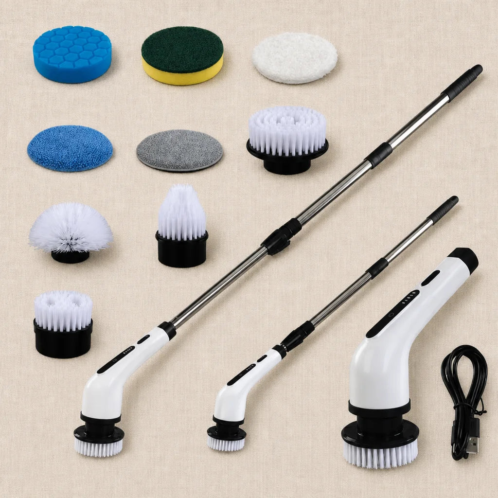 The Reset Brush Ultimate Master Kit (9-Head Set) Tan Linen